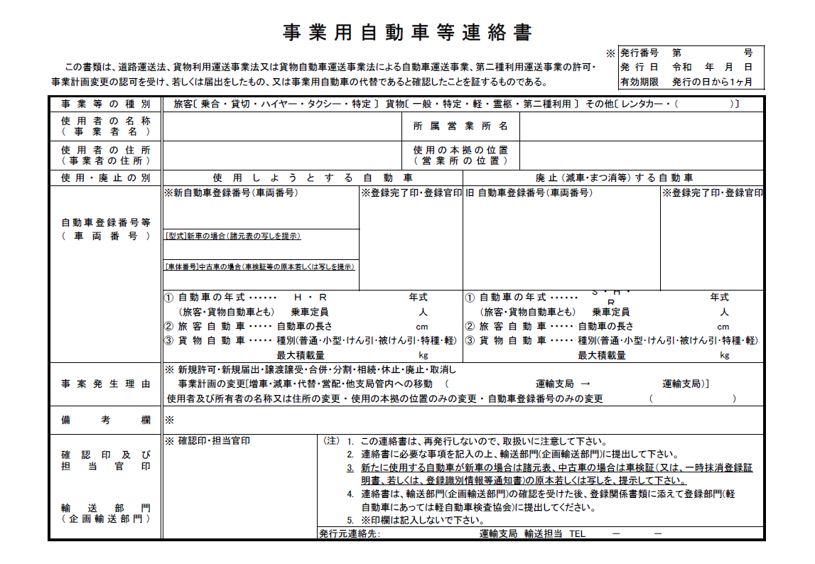 わナンバー登録の手順と必要書類について解説 | レンタカー許可代行 